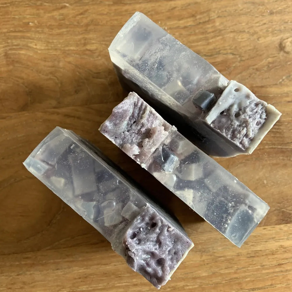 Blue Geode Soap _ Naturally Bold Botanical